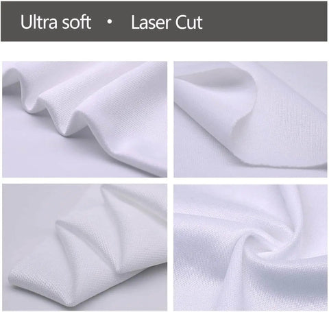 Ultra Soft Cleanroom Wipes 12 By 12 Inches Bag Of 150 100 Percent Polyester Double Knit Lint Free Cloths with laser cut edges