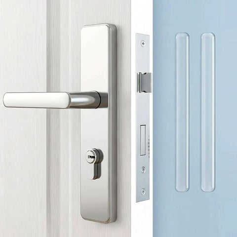 Clear Door Silencer Bumper Strips 22 Piece Rubber Cabinet Bumpers No Slam Doors Drawers Cabinets Kitchen Furniture Wall Protection And Sound Dampening Buffer Pads For Glass Tables Toilet And Other Surfaces