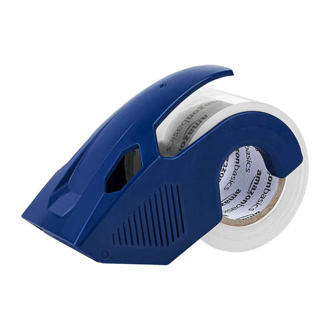 Heavy Duty Clear Packaging Tape With Dispenser For Shipping Moving And Storing 1.88 Inch By 22.2 Yards 6 Pack side view