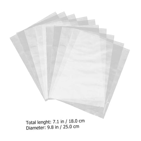 Jumbo Clear Shrink Bags For Poultry 25x18cm Heat Shrink Film With Sealer Perfect For Chickens