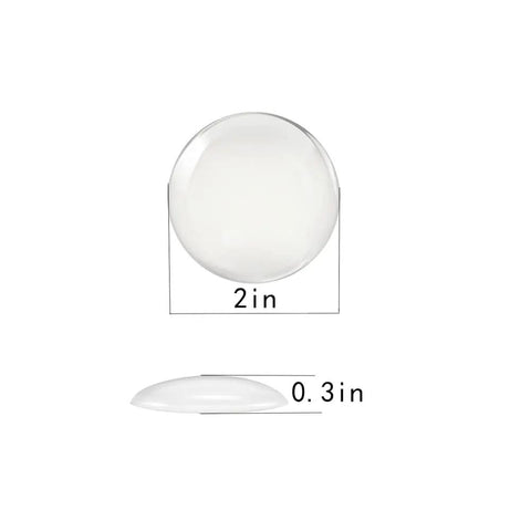 Strongest Door Handle Stopper Set Six Clear Rubber Door Bumpers Wall Shield Cushions Self Adhesive Transparent Protectors shown