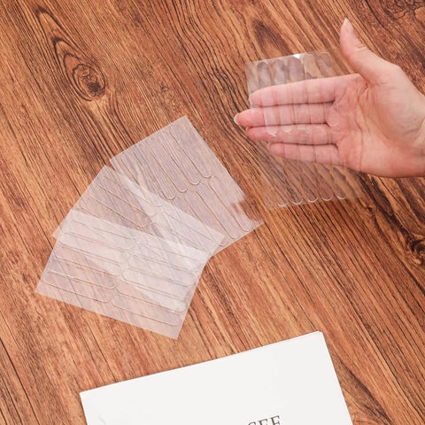 Clear Self Adhesive Cabinet Door Bumpers 40 Pack For Cabinets Drawers And Furniture Noise Dampening Soft Touch Shock Absorbent Pads