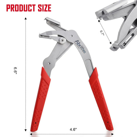 Car Clip Pliers For Auto Fasteners With Built In Spring And Easy Lever For Quick No Fuss Damage Free Removal Of Panel Clips