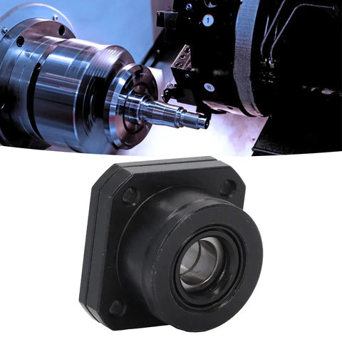 Ball Screw End Support Bearing Block Carbon Steel 12mm Inner Diameter For SFU1604 SFU1605 SFU1610 in CNC machine setup
