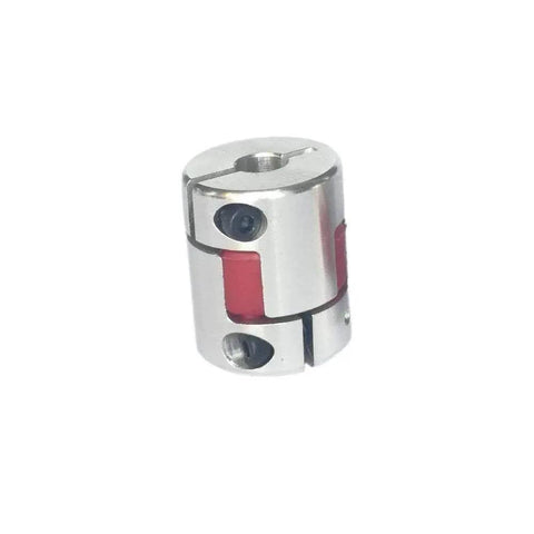 Close-up of coupler from SFU4010 Ball Screw Assembly Kit With Nut End Supports BK BF30 Coupler 750mm Length 40mm Diameter Lead 10mm