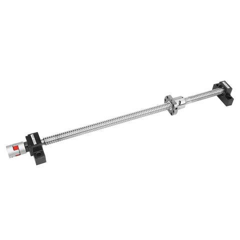 CNC Ball Screw SFU2005 Kit 20mm Diameter Lead 5mm Length 200mm With Nut End Supports EK EF15 Coupler End Machining