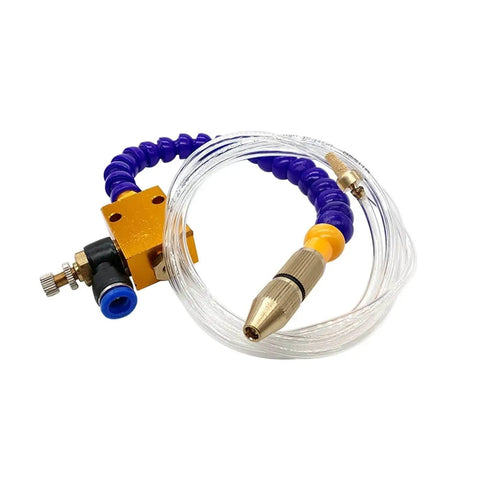 CNC Cooling Sprayer Mist Coolant Lubrication Spray For 8mm Air Pipe CNC Lathe Milling Drill Engraving Machine Tools With Connector