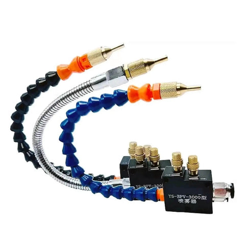 Versatile CNC Cooling Sprayer For Milling Lathe And Drilling Tools With Lubrication Spray Unit And Chip Removal For Engraving Machines