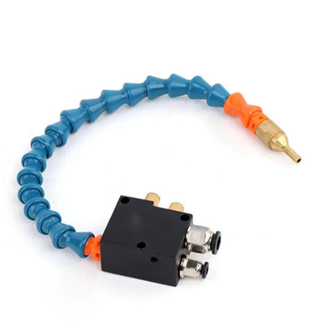 Metal Cutting Fog Coolant Lubrication Spray System For CNC Lathes And Milling Machines ABS Construction Reduces Coolant Waste