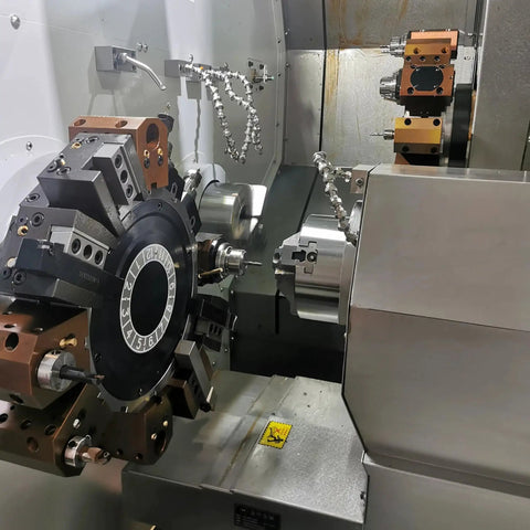CNC machine with 10 Pack M5 Brass Ball Coolant Nozzles With Screw Lock For CNC Lathes Milling Machines And Stone Bending Machines