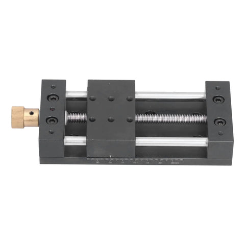 75mm Stroke CNC Linear Stage Motion Actuator X Y Z Axis Linear Slide Rail Aluminum Alloy Sliding Table Linear Rail Ballscrew