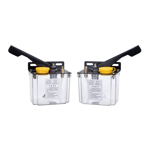 Two Lubrication Pump For CNC Machines With Solenoid Oil Pump 0.5L, 1L Or 2L Capacity, quiet operation, rugged body, hand pressure HP5 right hand