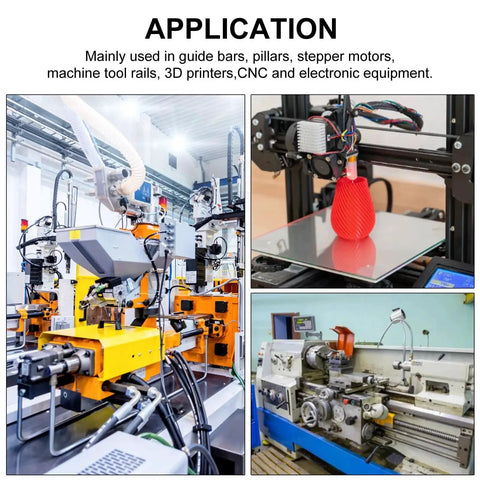 Application examples for 4 Pack SCS6UU 6mm Bore Linear Ball Bearing Slide Blocks Aluminum For CNC Machines And 3D Printers