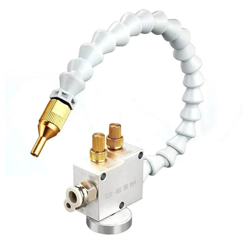 Mist Coolant Lubrication Spray System For CNC Lathe Milling Drill Engraving Machines 8mm Pipe Cooling Pneumatic Sprayer With Magnet2