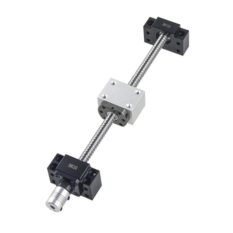 RM1204 Set SFU1204 Rolled Ball Screw C7 with 1204 Ball Nut and BK/BF10 End Support, SFU1204 Kit for CNC