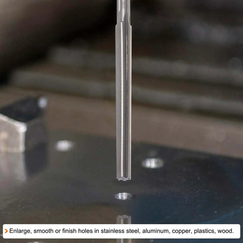 1 To 50 Taper Reamer With 5mm Small Diameter And 6.2mm Large Diameter High Speed Steel Slope Pin Reamer For CNC Metalworking