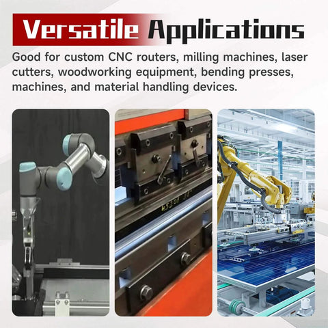 Versatile applications of HGR20 Linear Motion Kit for CNC routers, milling machines, laser cutters, and material handling