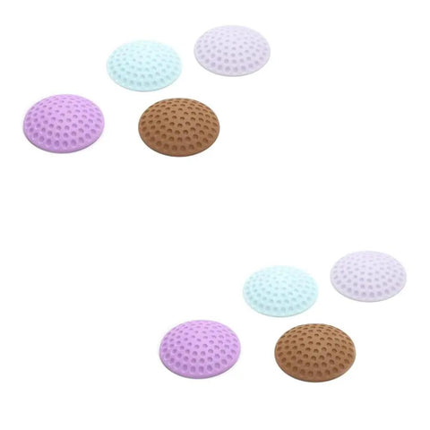 Self Adhesive Rubber Door Buffer 12 Pcs Set Silencer Cushions Wall Protectors For Door Knobs And Handles in assorted colors
