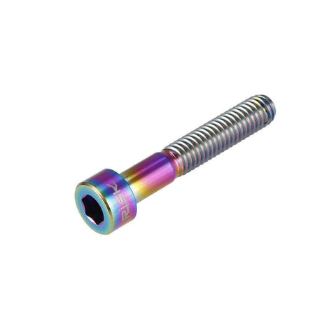 Colorful-M6-35 Bike Stem Bolt, Hex Tapered Bolt, Stem Top Cover with hexagonal head, designed for secure bike headset assembly.