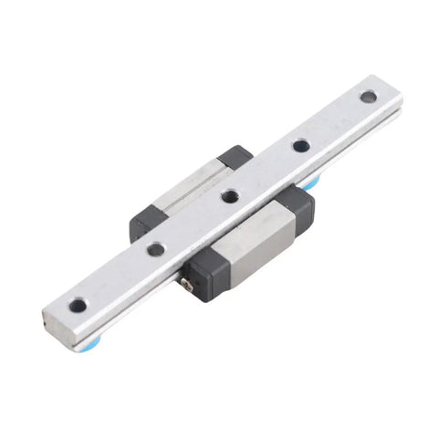 Ultra Compact 7mm Wide Miniature Linear Rail Guide With 4 Point Contact High Precision Motion Built In Lubrication System