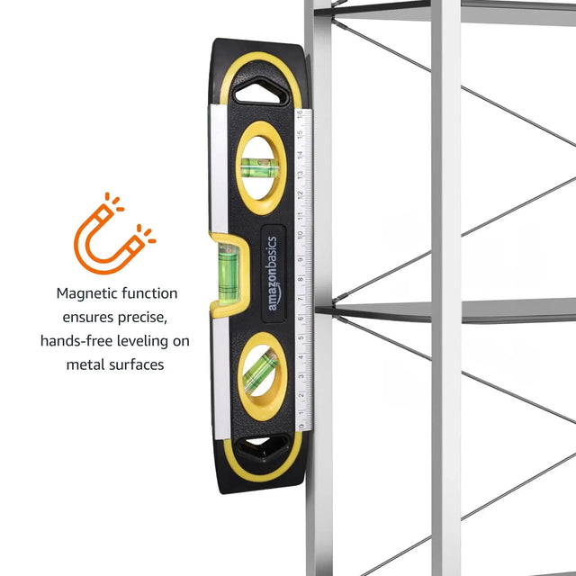 magnetic torpedo level with ruler - Accurate & Com...