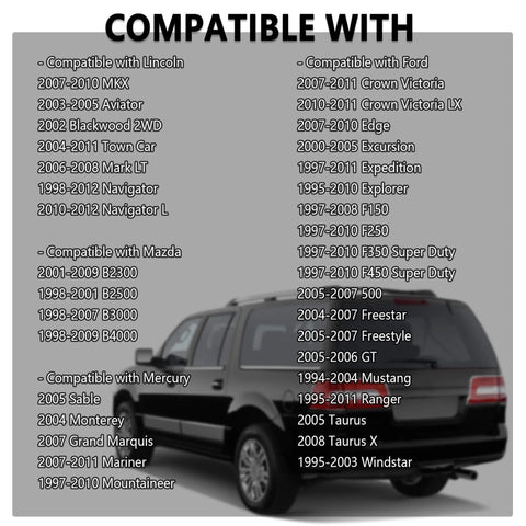 List of car models compatible with 5-Pin LED Turn Signal Flasher Relay To Stop Hyper Flashing EP27 EP27N FL27 EC15 Replacement