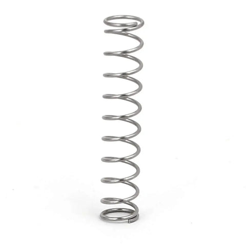 Compression Spring Set, 304 Stainless Steel, 4mm Outer Diameter, 0.4mm Wire, 20mm Free Length, Silver Tone, standing upright.