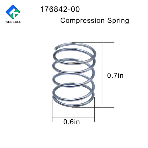 Two Pack Compression Springs For DeWalt Clutch Systems Compatible With DW255 Type 1 DW276 Type 1 And Type 2 DW251 Type 1 0.7in 0.6in