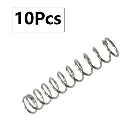 10 Pack Compression Springs, 304 Stainless Steel, High Elasticity And Stability, Durable DIY Springs For Crafts, 10mm Outer Diameter