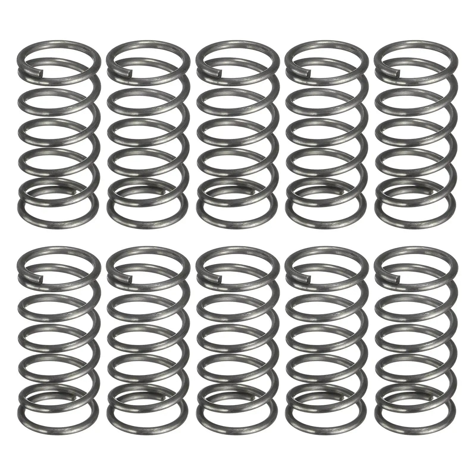 Set Of 10 Compression Springs 12mm Outer Diameter 1.2m...