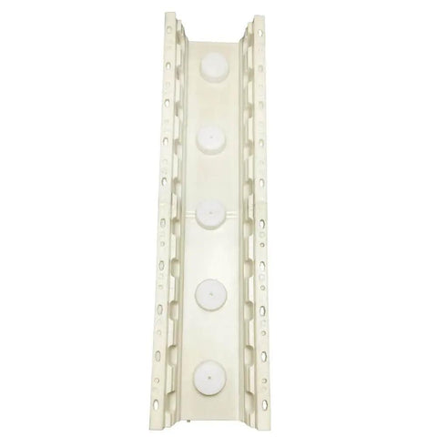 2 Pack Precast Baluster Rail Concrete Molds for Balcony Railings with Roman Column Style 19.68 Inch Long Plastic Garden Cement Molds
