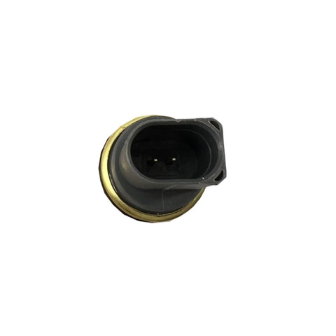 DEVMO coolant temperature sensor with brass mounting ring, 2-pin connector