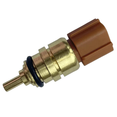 DAOKACUO coolant temperature sensor with brass body, brown plastic connector, and black O-ring