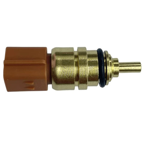 DAOKACUO coolant temperature sensor with brass body, brown plastic connector, and blue gasket