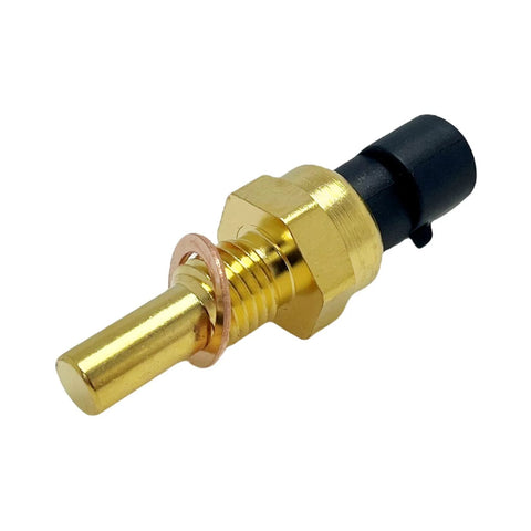 YCUPONE coolant temperature sensor with brass body and black plastic connector.
