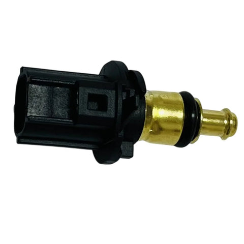 DAOKACUO coolant temperature sensor with black plastic connector and brass probe
