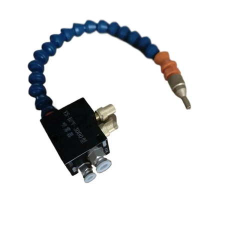 Cooling Oil Mist Coolant Lubrication Spray Device With Automatic Mist Sprayer System for CNC Machines, close-up view