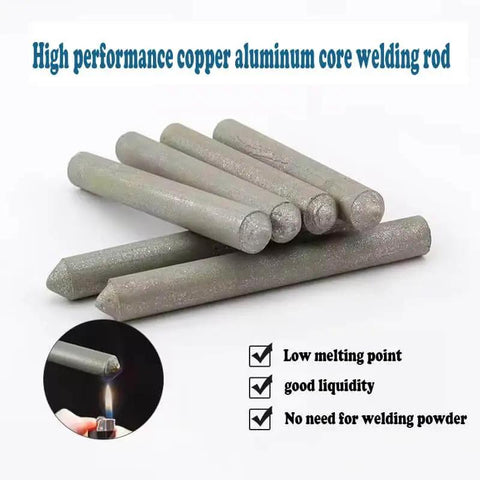 Low Temperature Universal Welding Rods 6 Piece Set For Aluminum Stainless Steel Iron And Copper Easy Melt Arc Welding Rods