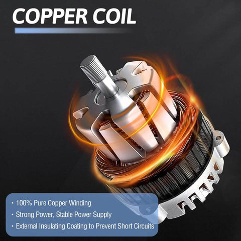 Copper coil component for 3.6L V6 Alternator Compatible With Popular American Full Size Cars And SUVs 2011 Through 2023 180A 4801778AF