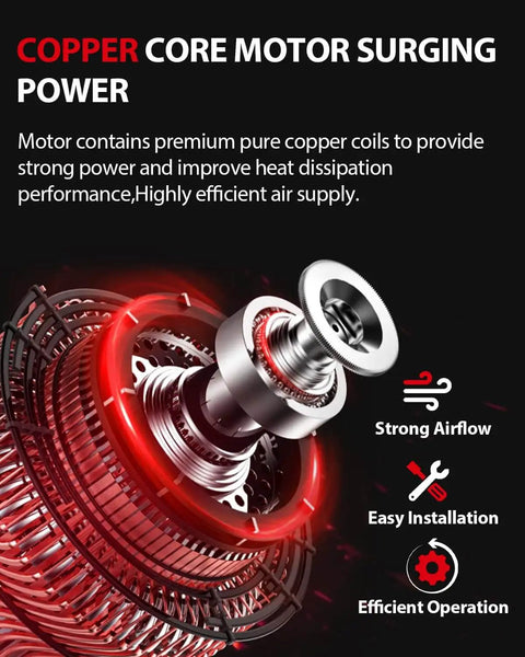 Copper core motor design for AC Blower Motor For Chevy Silverado GMC Sierra Buick Enclave Cadillac Escalade Acadia 2010 2017