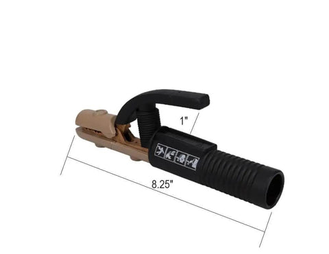 Pro Grade Copper Alloy Electrode Holder A532 For Tweco 200 Amp Stinger With Ball Point Cable Connection, insulated handle