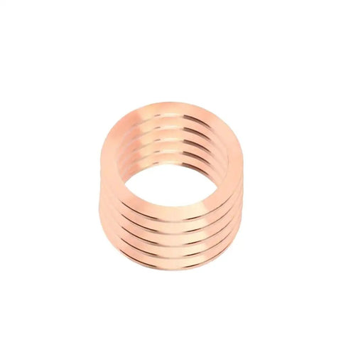 CF35 Copper Seal Gasket For High Vacuum Conflat Flange 2.75 Inch UHV Compatible Leak Proof Hermetic Seal For Semiconductor Lab