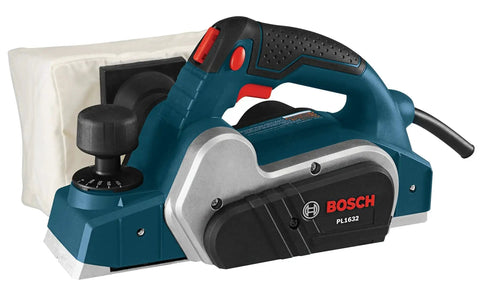 Renewed 120V corded planer delivers precise three and a quarter inch capacity for flattening and smoothing boards, 16,500 RPM, 6.5A performance, and includes stand with a dual-guide fence for accurate surfacing, door trimming, and stock prep in shops
