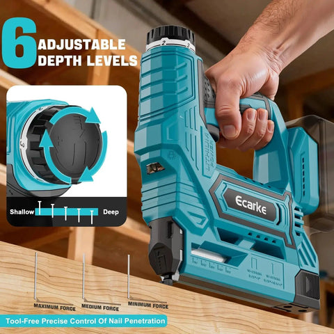 Effortless cordless 18 gauge brad nailer for precise trim, cabinetry, and light upholstery powered by Makita 18V battery