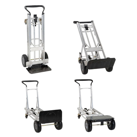 COSCO 4-in-1 Folding Series Hand Truck with Flat-Free Wheels in multiple configurations