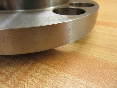 Heavy Duty Coupling Shaft 8383 For Rexnord 201 DBZ Drive System Replacement Shaft Tomaloy PN 8383 close-up on engraved edge