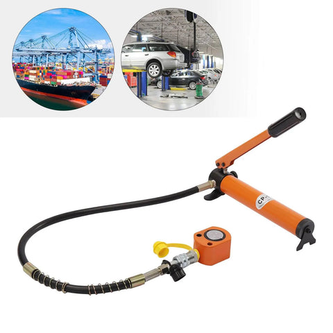 CP-700 Hydraulic Manual Pump, 20000Pa Hydraulic Hand Pump for industry construction with steel handle and hose