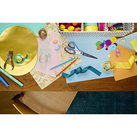 Craft table with Double Sided Tape For Gift Wrapping And Crafts, Snaps On Quick For Holiday Gift Wrap, Bags, Scrapbooking And School Projects