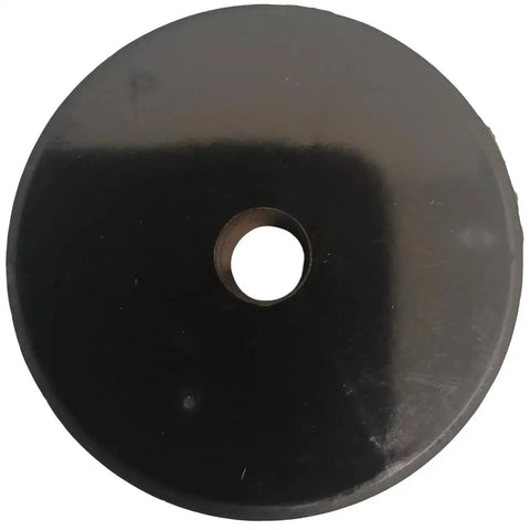 Standard Impeller And Bearing Sleeve Replacement Kit For Commercial Coffee Equipment, black 3587 impeller, top view