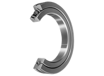 Crossed roller bearing CRBH12025AT1 rigid separator, high-carbon steel open preload, CRBH metric series, 180 mm OD, 120 mm shaft dia, 25 mm width.